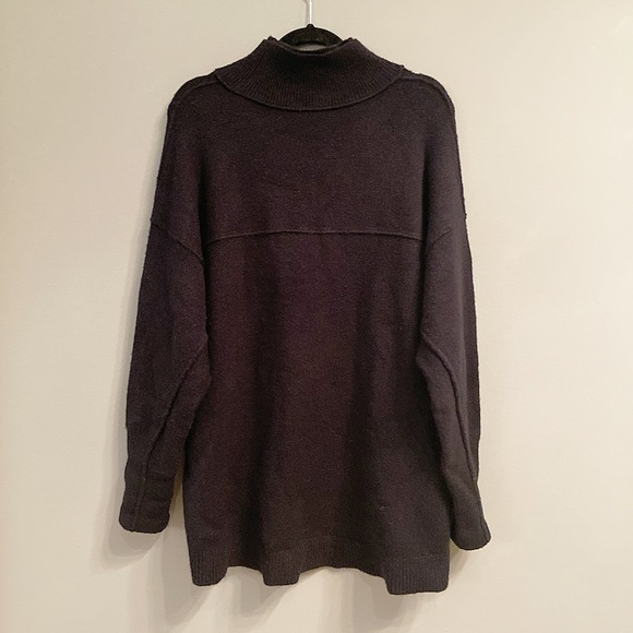 Free People Afterglow Mock Neck Sweater, Size Small - Picture 5 of 12